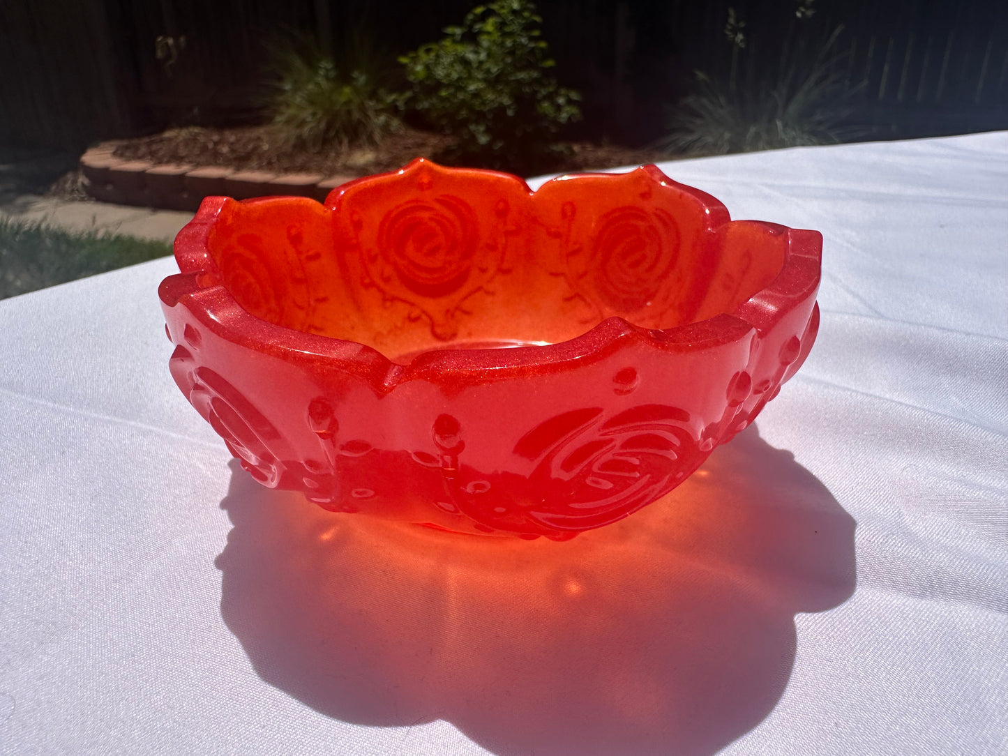 Mini red bowl