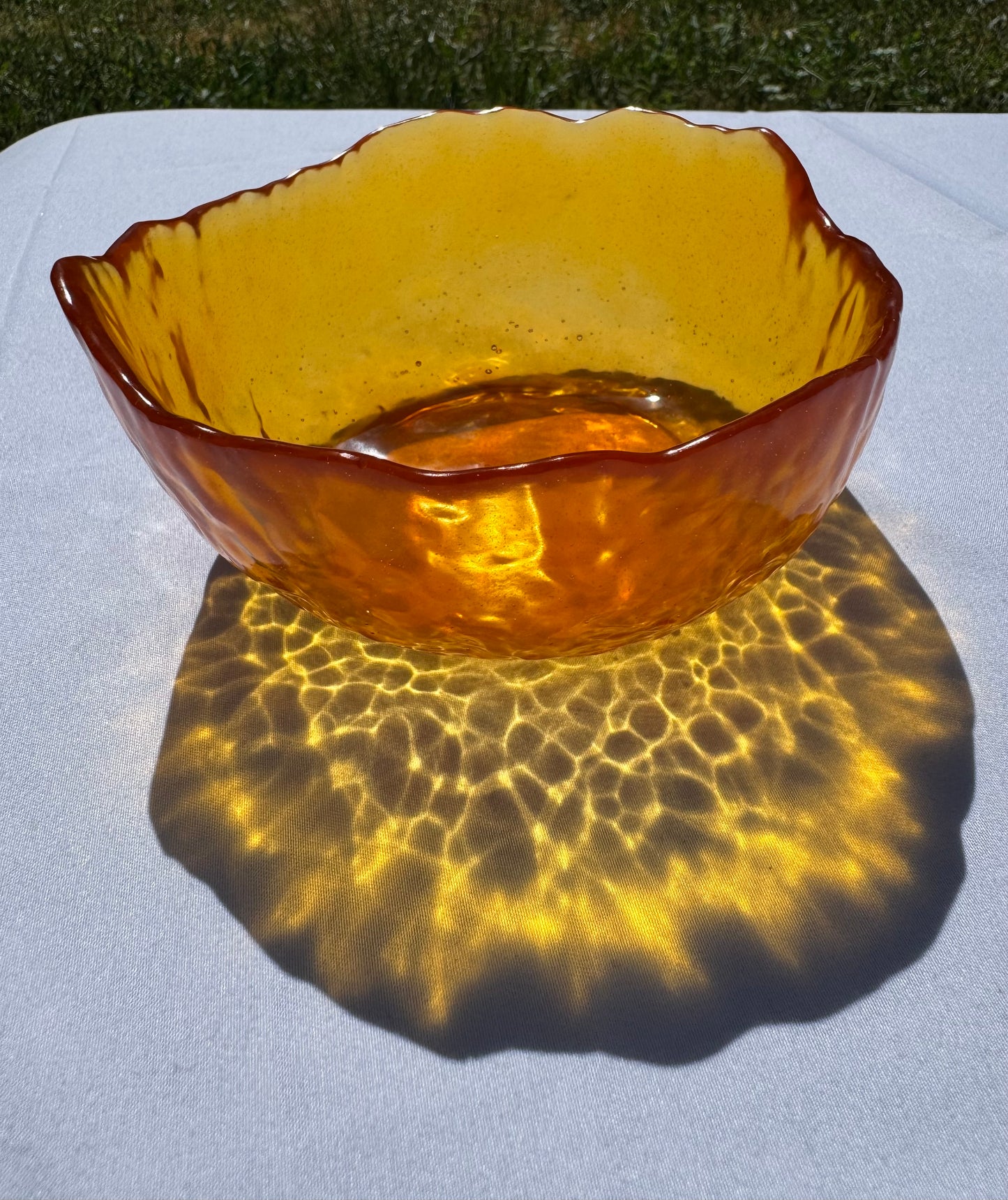 Watered down orange juice bowl