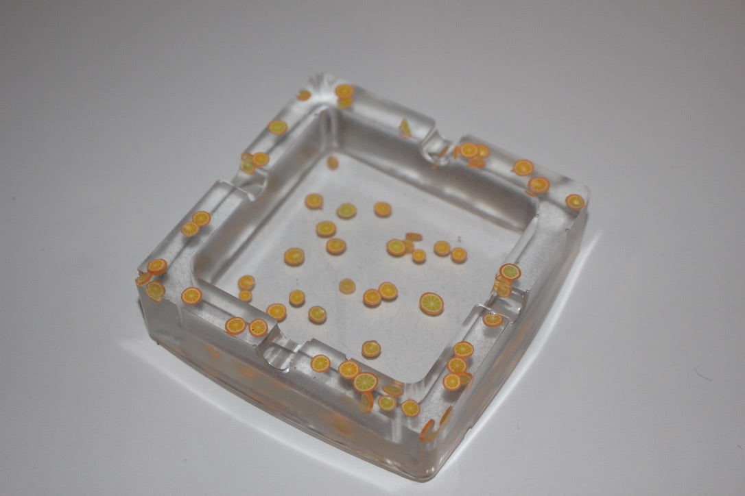Orange Slice Ashtray