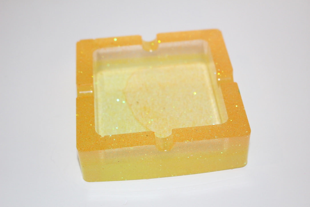 Yellow Orange Tango Ashtray